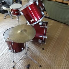 ドラムセット TAMA スネアPearl製　天草引取り 熊本配達可 ペイペイ 可の画像