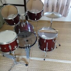 ドラムセット TAMA スネアPearl製　天草引取り 熊本配達可 ペイペイ 可の画像