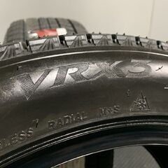 新品 BS BRIDGESTONE BLIZZAK VRX3 255/45R18 18インチ スタッドレス 2本 21年製 ベンツ/Sクラス BMW/X3 audi/A8等　(MTS168)クレジットカード QRコード決済可能