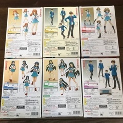 涼宮ハルヒの憂鬱 figma6体セットの画像