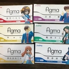 涼宮ハルヒの憂鬱 figma6体セットの画像
