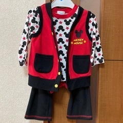 【美品】ミッキーマウス　８０センチ
