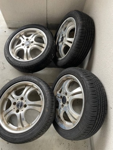 エンケイRP-01 15インチ 5J +45 （タイヤ165/60R15）岩手・手渡しのみ エンケイRP-01 15インチ 5J +45 （タイヤ165/60R15）岩手・手渡しのみ