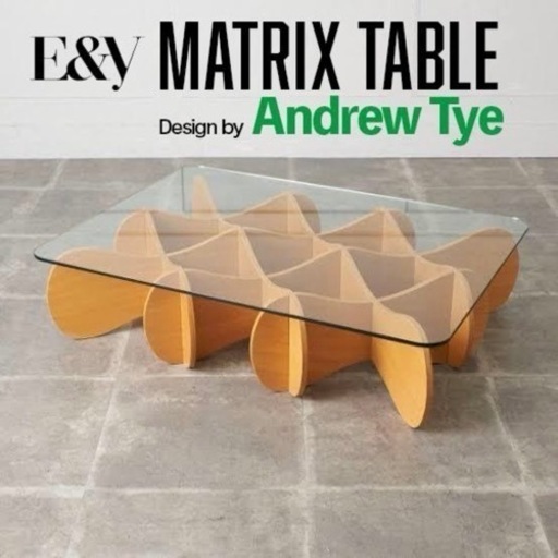 【3/4掲載終了予定】【ほぼ未使用】E\u0026Y　MATRIX TABLE（L）N-BE　Andrew Tye