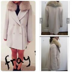 FRAY I.D　フレイアイディー ファーカラーフレアコート  ...