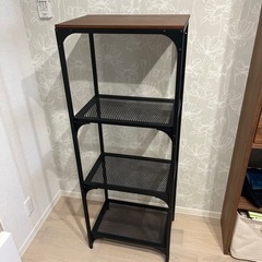 IKEA イケア シェルフユニット ブラック 51x136cm