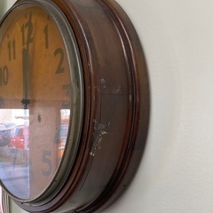 SEIKOSHAの42cm丸ゼンマイ時計の画像
