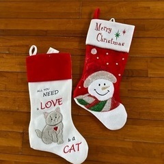 クリスマスソックス🇺🇸2点セット