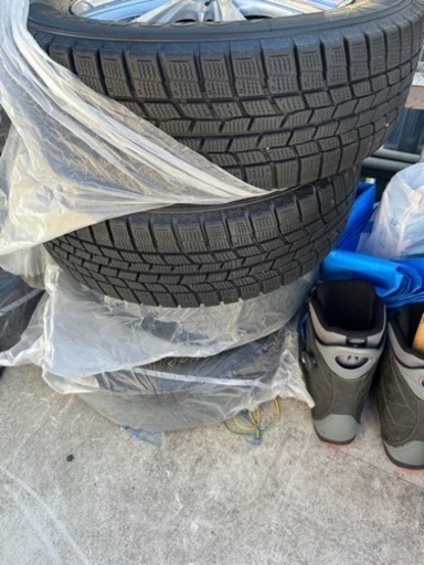 原則直取希望　神奈川県横浜市　美品スタッドレス アルミ ホイール D.O.S 185/65 R15 送り届け可