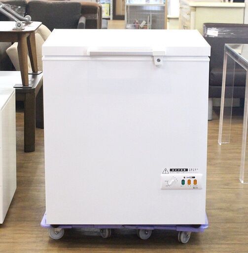 (Y)北大前! 札幌 引取 サンデン 超低温フリーザー 106L 冷凍ストッカー CHF-4100ZB -40℃～-30℃ 100V 鍵付 キッチン 厨房 業務用 2036852