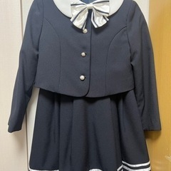 【女児120cm】ミッシェルアフルレッド　フォーマルアンサンブル