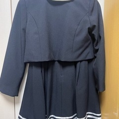 【女児120cm】ミッシェルアフルレッド　フォーマルアンサンブルの画像