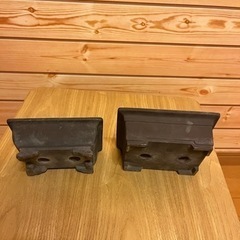 🌸3/3🌳●✂︎ミニ盆栽鉢・2鉢・中古🌸★3月3日（日曜日）取り引き時間　夜18の画像