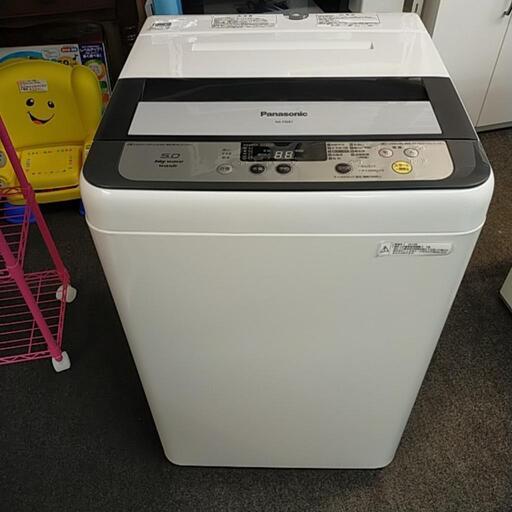 850 Chinn Bing様Panasonic　洗濯機単身用　家族用　5.0㌔ ◇送料設置無料 Panasonic 洗濯機 容量5 ㌔ 単身用 家族用