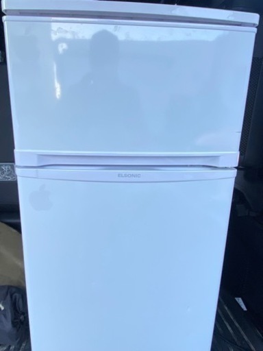 2ドア冷蔵庫　83L ELSONIC 2021年