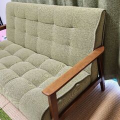 ソファー　二人掛けの画像