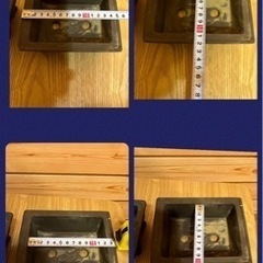 🌸3/3🌳●✂︎ミニ盆栽鉢・2鉢・中古🌸★3月3日（日曜日）取り引き時間　夜18の画像