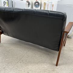 ソファー探すなら「リサイクルR」❕ウッドフレームソファー❕ゲート付き軽トラ”無料貸出❕R4629の画像