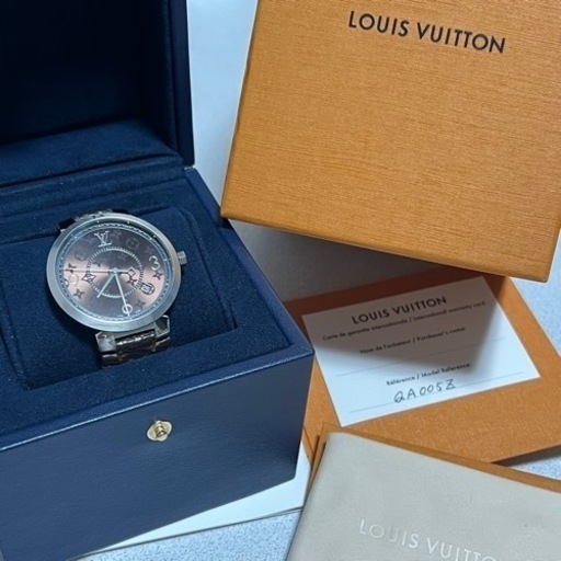 Louis vuitton ダンブールスリム腕時計【QA005Z】