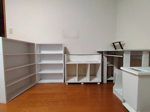 【商談中】☆新生活！☆☆白家具３点セット☆☆
