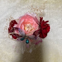 お花コサージュ
