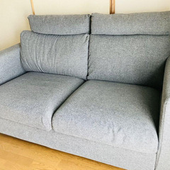 【譲り先決定】IKEAソファー　カウチソファー　椅子の画像