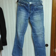 和柄ジーンズ　ウエスト76　武将の画像