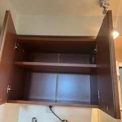  吊り戸棚 壁掛け棚 戸棚 壁面収納 60 木製 キッチン収納 