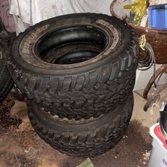 値下げ可能✌️【バリ山•バリ溝】タイヤ　4本セット　MT2の画像