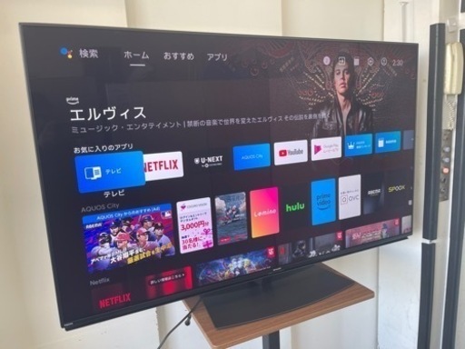 SHARP製★2021年製★60型液晶テレビ★1年間保証付き