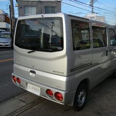 平成１５年式　三菱　ミニキャブバン　ＣＤ　５速ＭＴ　走行７８３６０キロ　集中ロック　クラッチＯＨ済み！の画像