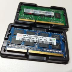 DDR3 4GB 2個セット(計8GB）USED