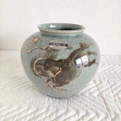 相馬焼 大壺（新品）の画像