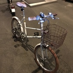 4.早い者勝ち！自転車　ホワイトの画像