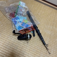 釣り　セット　シュノーケリング　バケツ　まとめ売り　売ります　大阪の画像