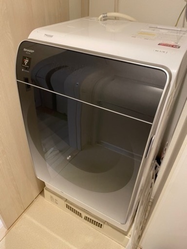 極美品◉2023年製 SHARP AI搭載 ES-X11A ドラム式洗濯機◉使用期間僅か