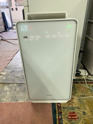 配送可能　保証付き　 EP-BKG900-W 加湿空気清浄機 クエリア パールホワイト [適用畳数：42畳 /最大適用畳数(加湿)：22畳 /PM2.5対応]