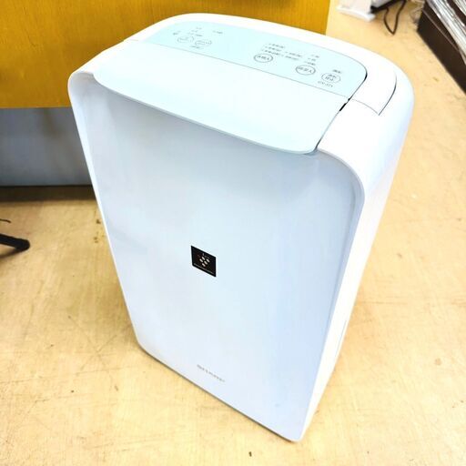 11/24シャープ/SHARP 除湿器 CV-J71-W 2019年製 プラズマクラスター