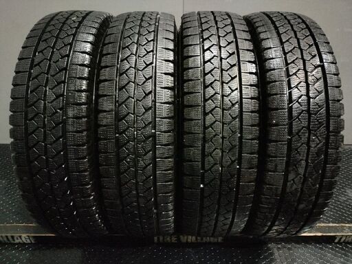BS BRIDGESTONE BLIZZAK VL1 165R13LT 6PR 13インチ スタッドレス 4本 21～22年製 バリ溝 プロボックス サクシード等　(VTL031)