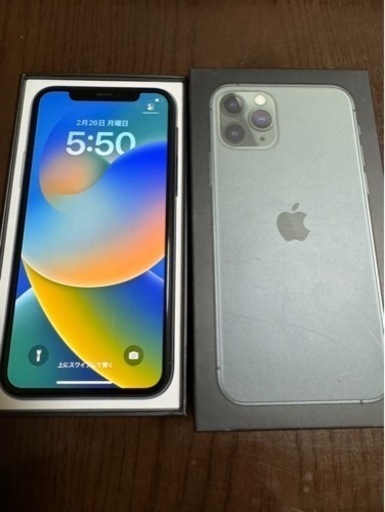 iPhone11  Pro 64GB/ミッドナイトグリーン/SIMフリー