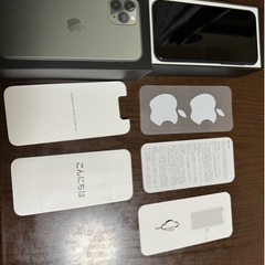 iPhone11  Pro 64GB/ミッドナイトグリーン/SI...