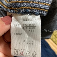 デニム　マタニティの画像