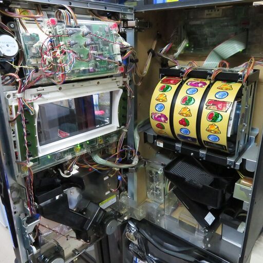 パチスロ実機 リングにかけろ1 黄金の日本Jr.編 コイン不要機付き