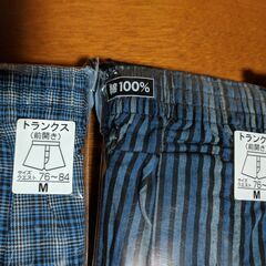 トランクス ×３ サイズ：Mの画像