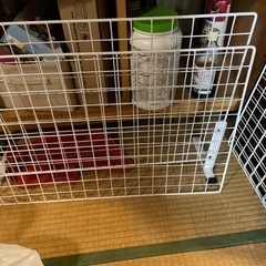 ダイソー網パネルとスタンドセットの画像