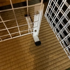 ダイソー網パネルとスタンドセットの画像