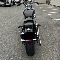 ホンダ　Vツインマグナ250 カスタム　マットブラックの画像