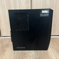 デスクトップパソコン ミニタワーの画像