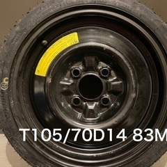 スペアタイヤ●14インチ●日産ノート