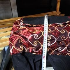 刺繍入り おしゃれな手提げバッグ ほとんど新品の画像